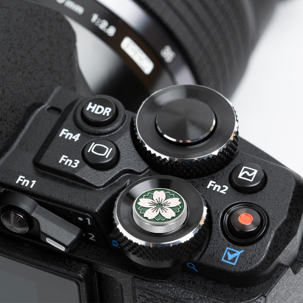 Shutter Button (Blue) Camera Soft Release Button Adhesive, for Fuji