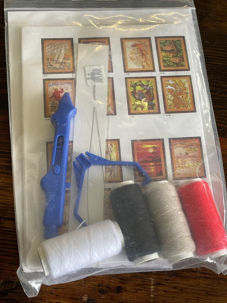 1992 Webster’s Punchkraft Embroidery Kit Starter Pack