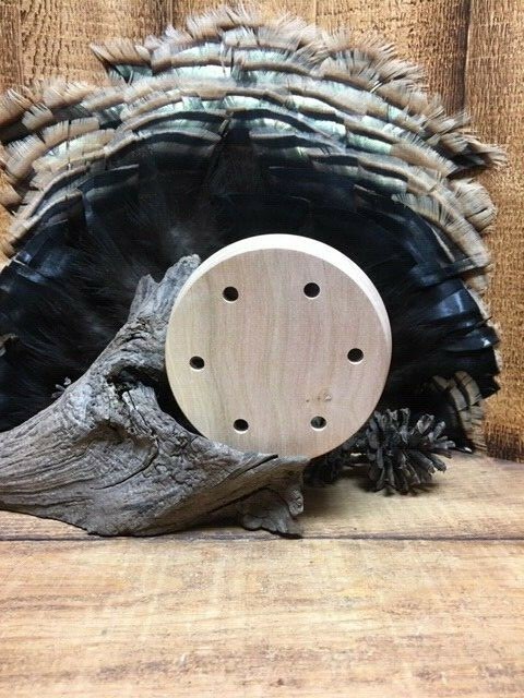 1 - EASY GRIP Profiled Custom Cherry Turkey Friction Call Pot No Tools Needed