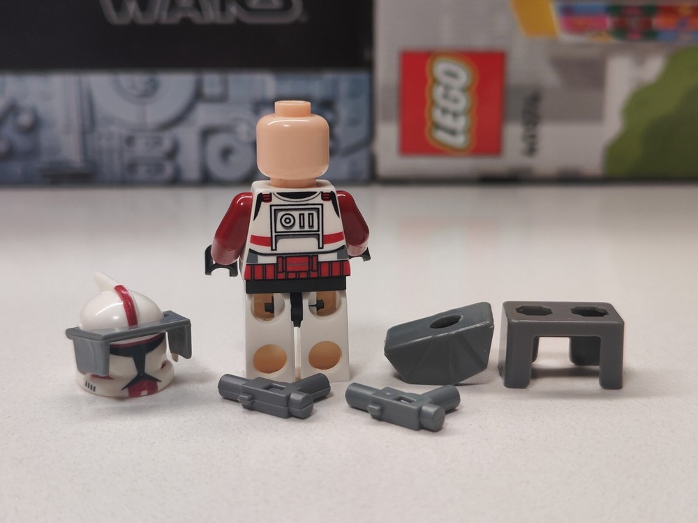 Star Wars Clone Trooper Commander Fox (Phase 1) custom Lego minifigure