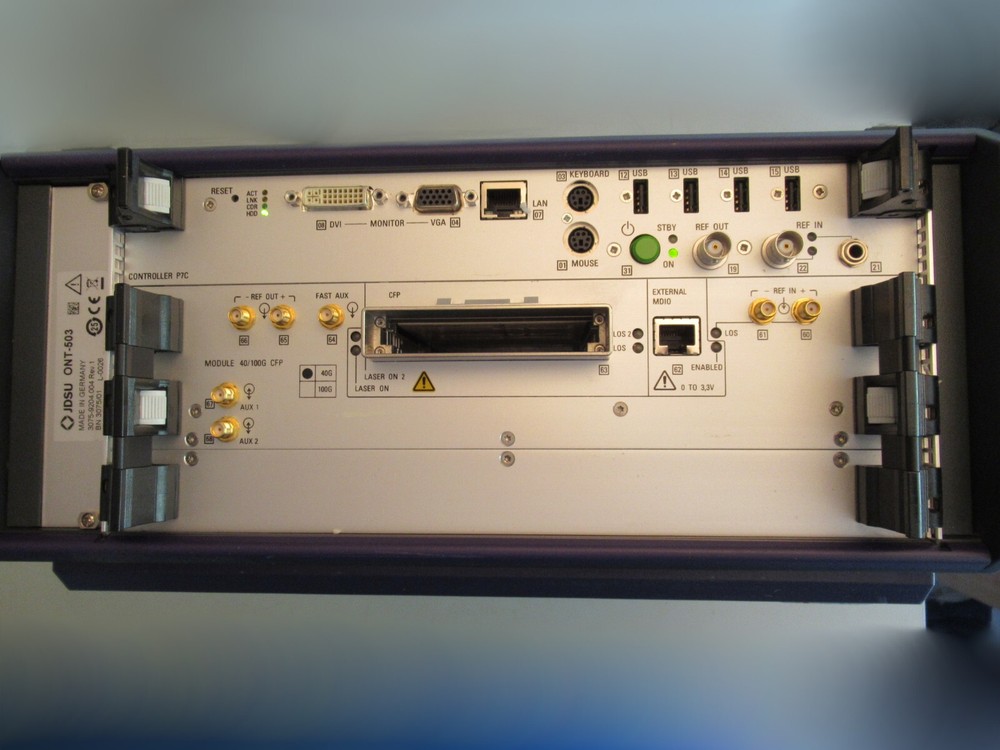 JDSU ONT-503 Optical Network Tester + 40/100G CFP Module -40G System