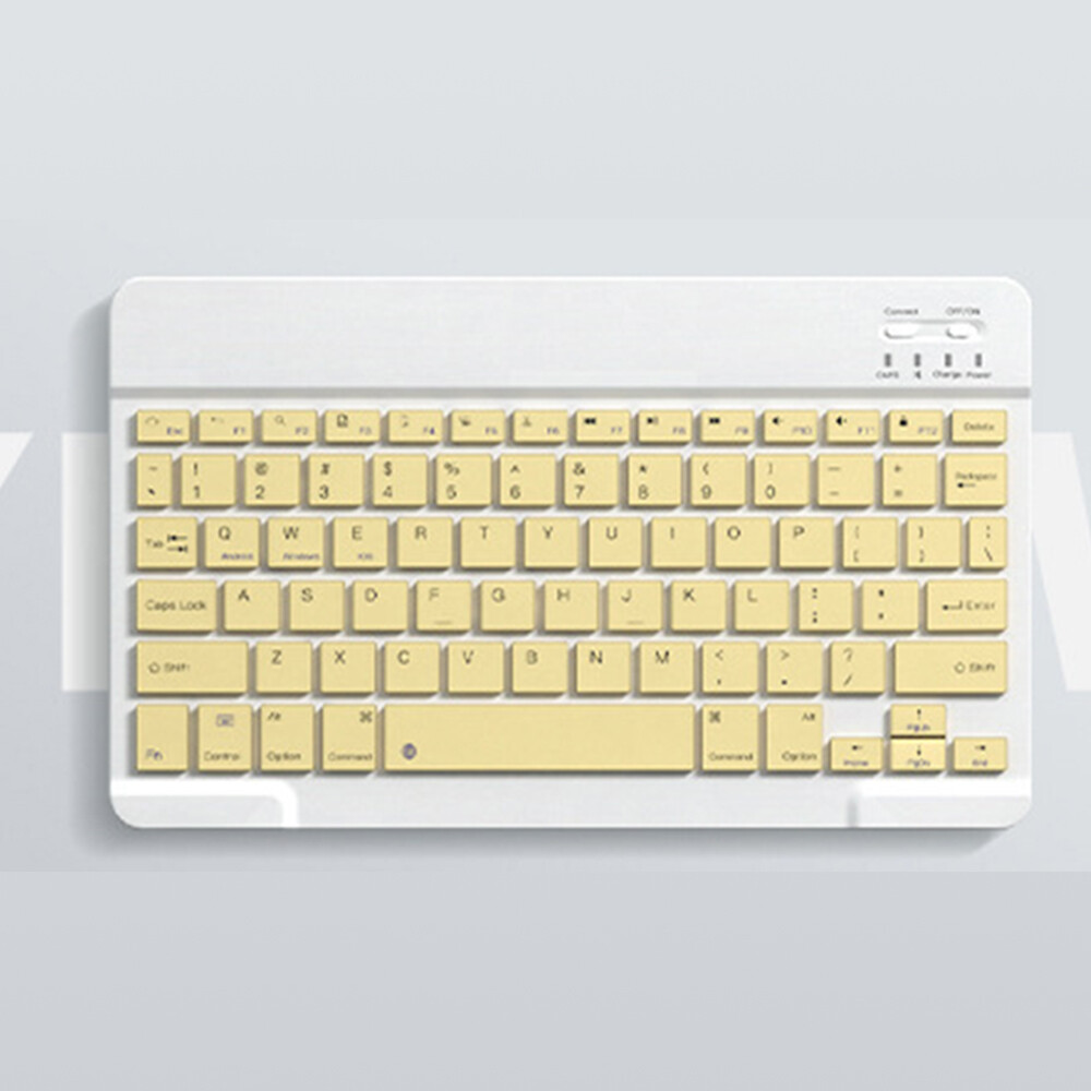 10" Mini Slim Bluetooth Wireless Keyboard and Mouse Set Mat For iPad Windows