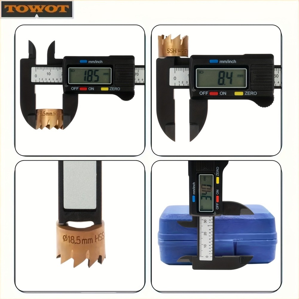 150mm Electronic Digital Plastic Vernier Caliper with LCD Display