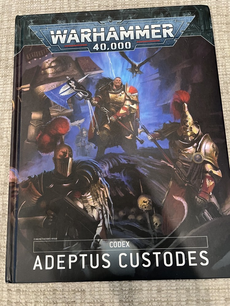 Warhammer 40K Codex: Adeptus Custodes 9th edition - OOP
