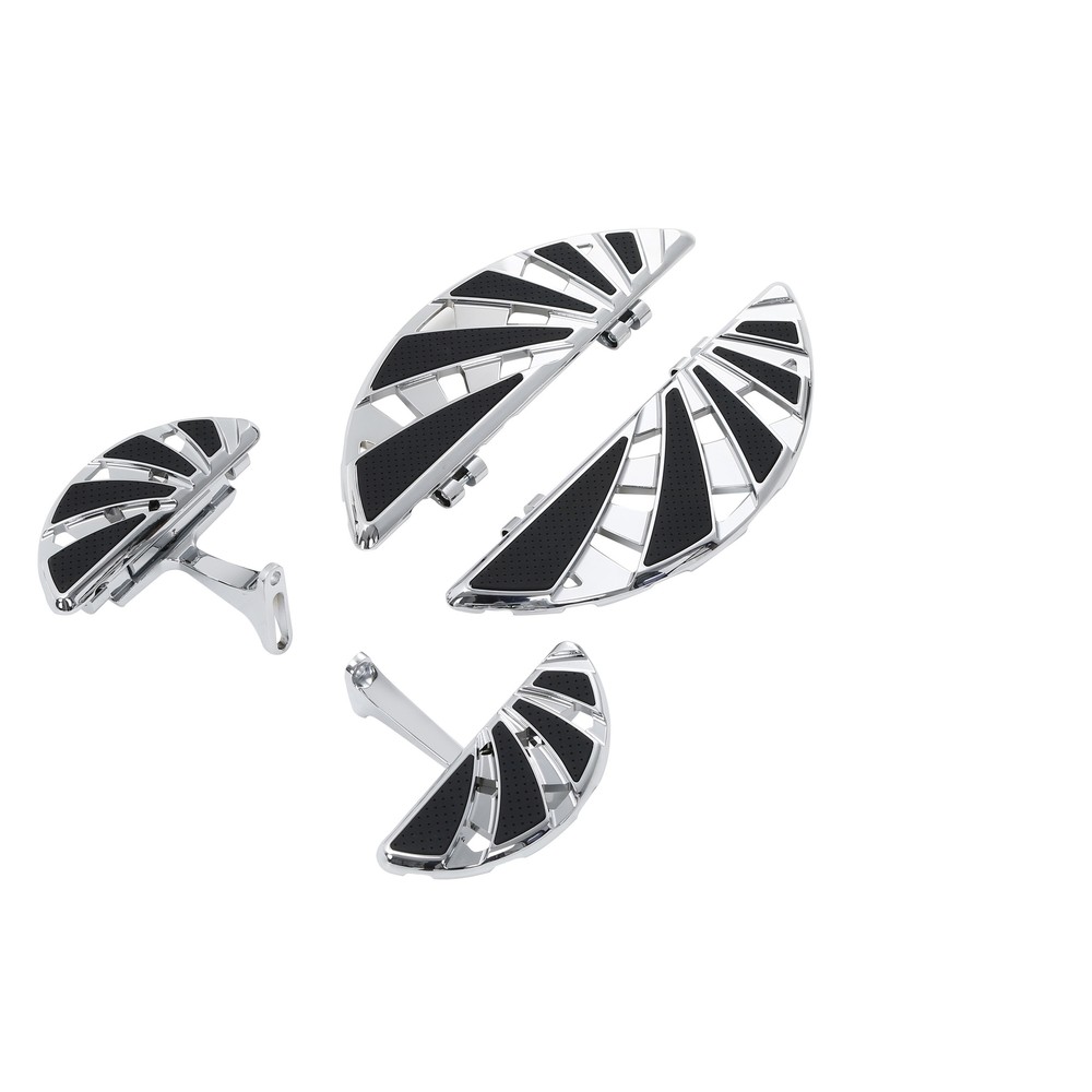 Driver Passenger Floorboards Floor Boards Fit For Harley Touring Electra Glide