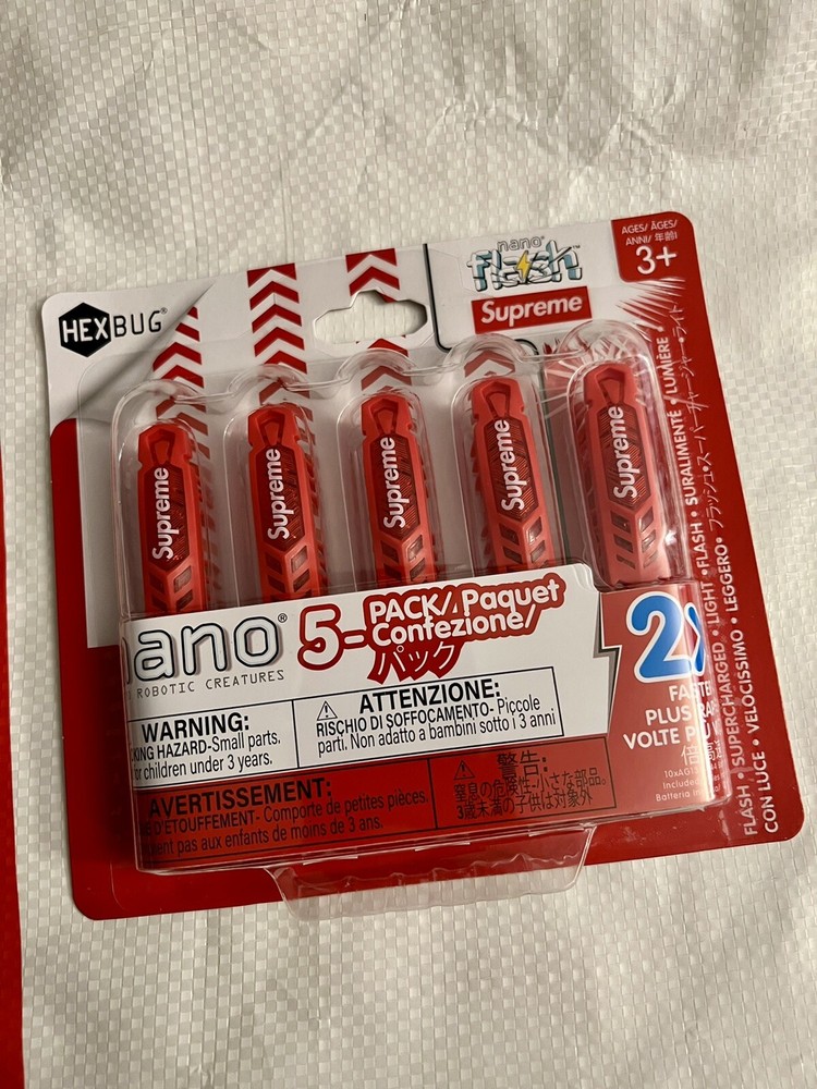 Supreme Hexbug Nano Flash (5 Pack) Red
