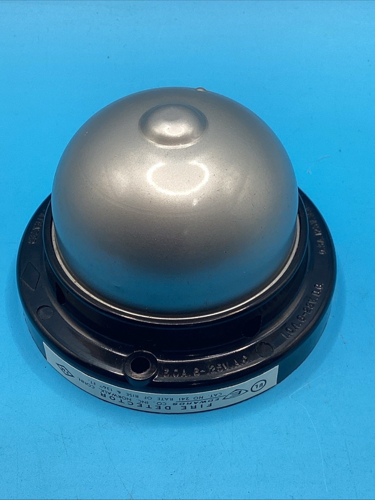 Edwards Fire Detector CAT NO 241 Silver New Open Box