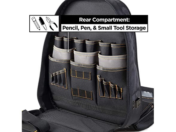 STEELHEAD 48-Pocket Heavy-Duty Tool Backpack