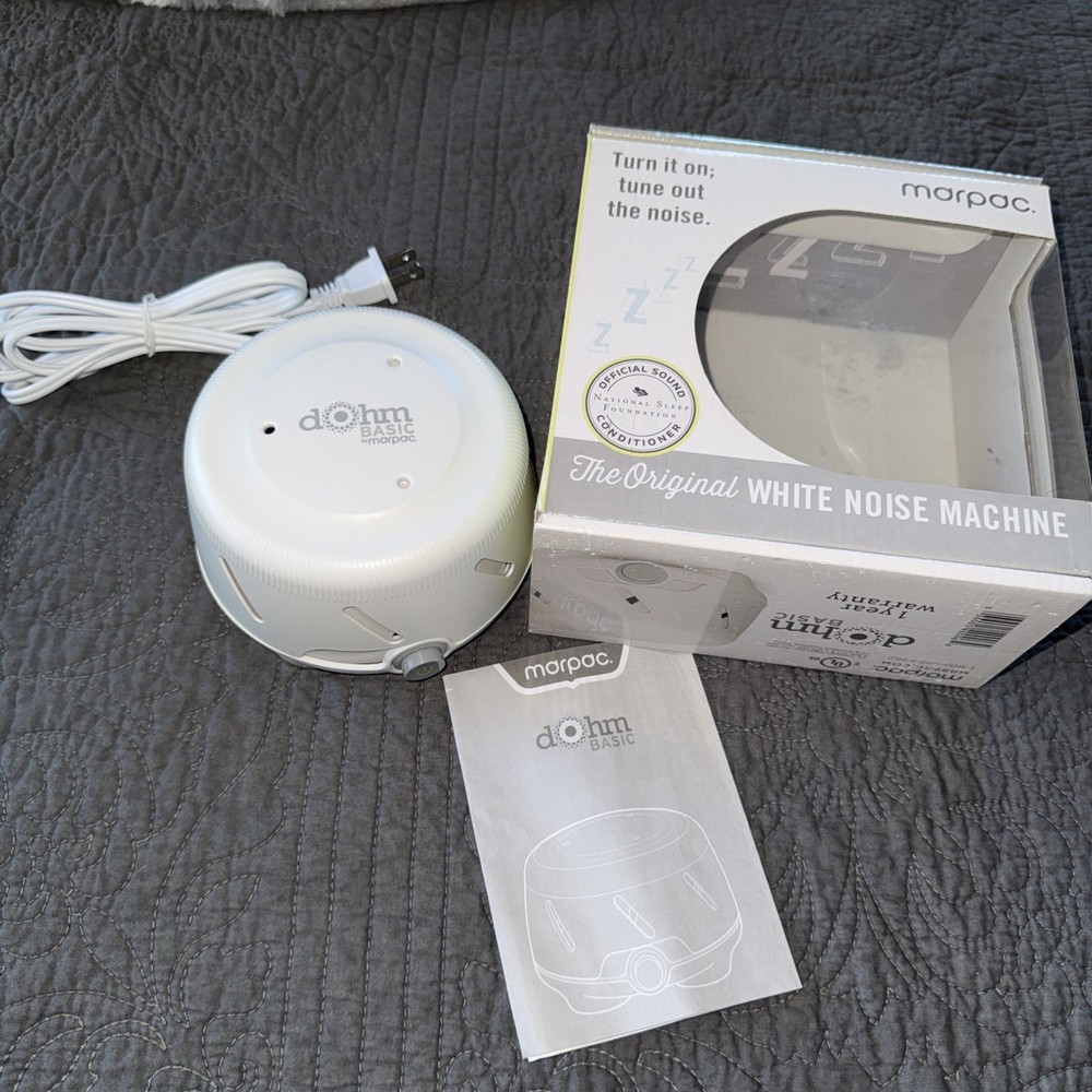 Pre owned Marpac Dohm Basic White Noise Sleep Aid Sound Machine Boxed