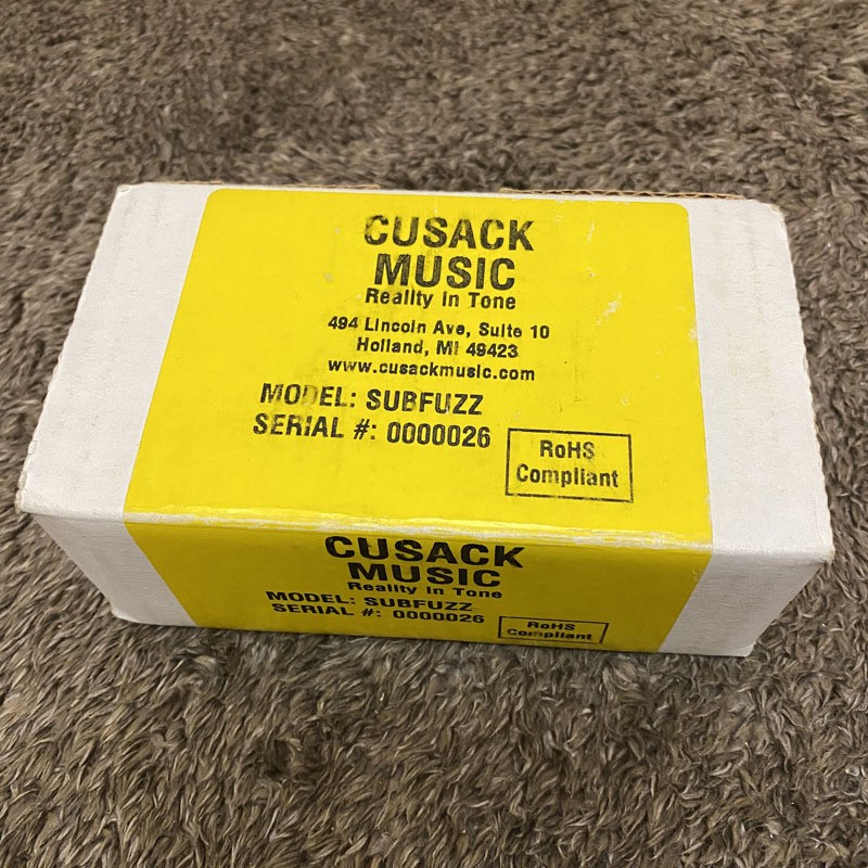 CUSACK MUSIC SubFuzz [Owari Komaki store]