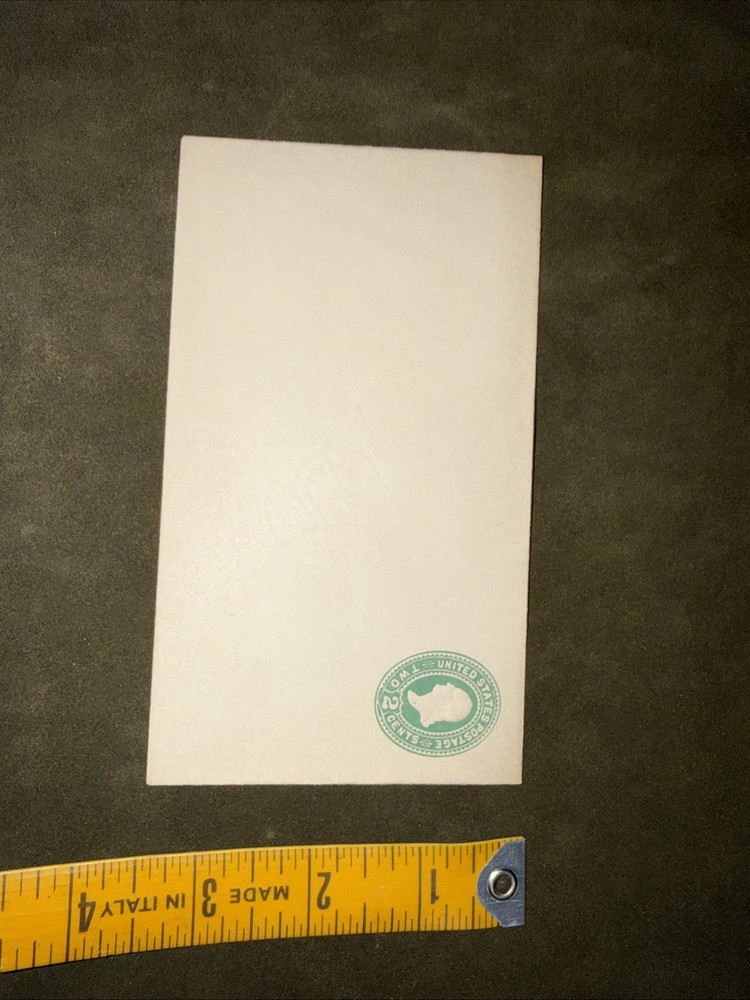 1880s US Stamp Scott #U322 - 2 Cent Washington Envelope #1