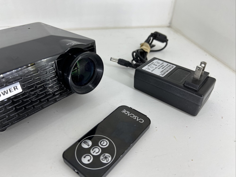 DBPower Mini Led Projector Model BL-18 Black HDMI USB VGA AV SD