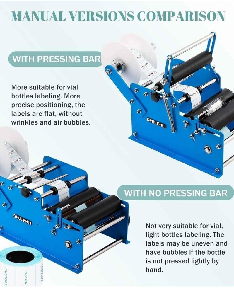 Bottle Labeling Machine with Swing Arm