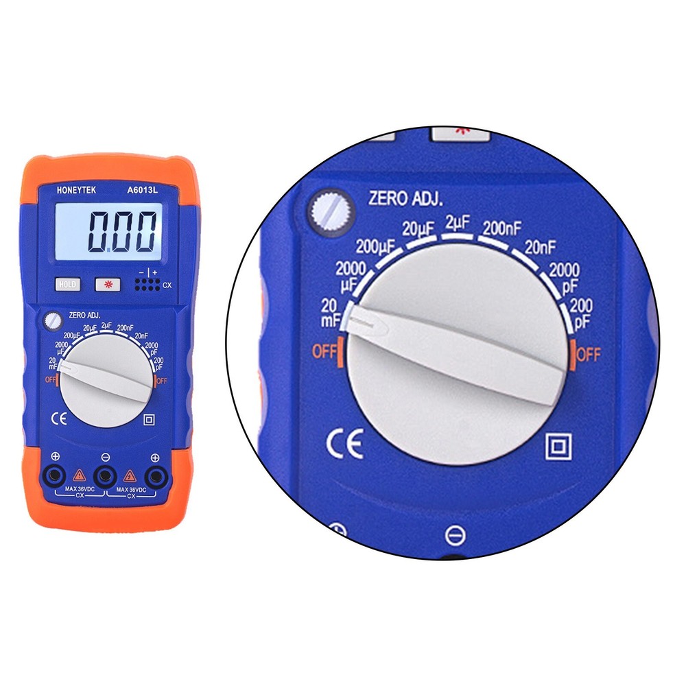 Portable Capacitor Meter Electronic Capacitor Checker LCRTester Diagnostic Tool