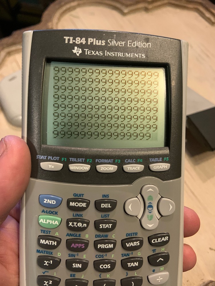 ti 84 plus silver edition- Tested- Works