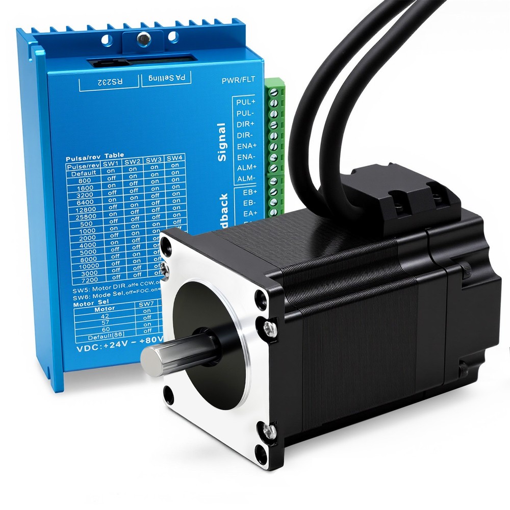 3Axis 57/42 integrated closed-loop stepper motor driver power supply 1.2/2.2/3Nm