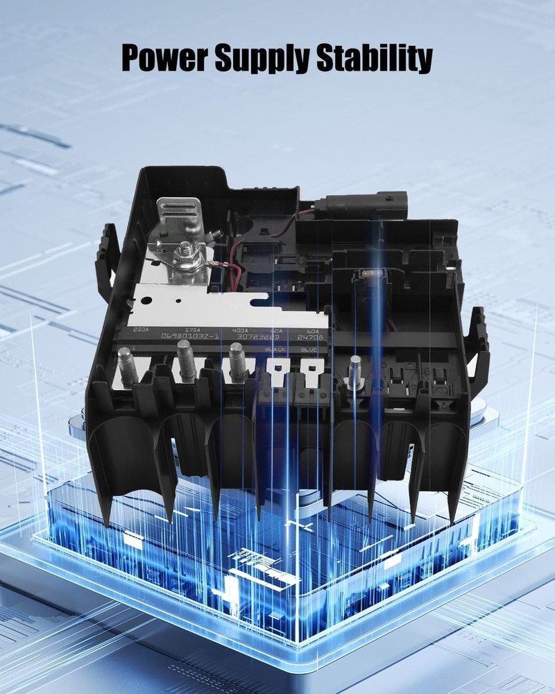 Battery Distribution Engine Compartment Fuse Block Compatible with Chevrolet Sil