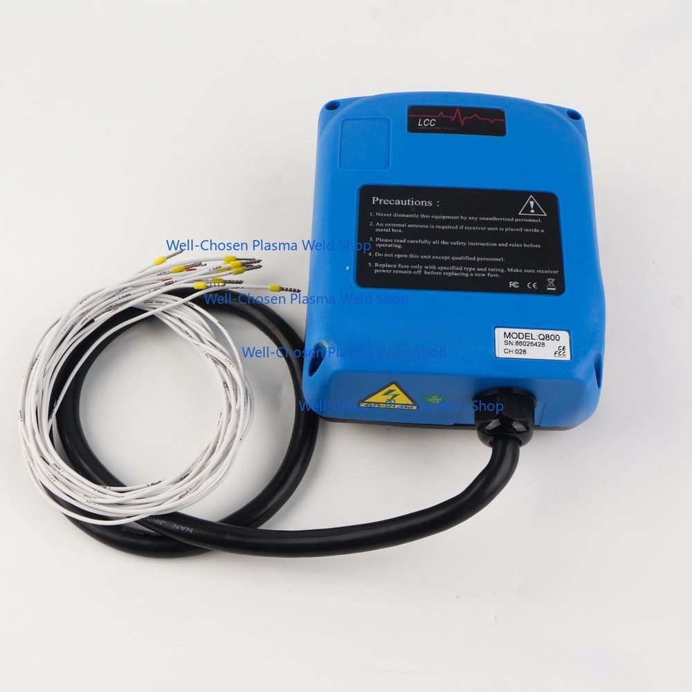 Q800 8Button Single Speed Hoist Crane Industrial Wireless Remote Control Single