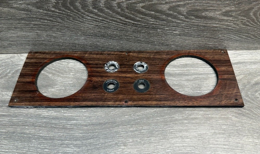 Marine Boat Console Dashboard Gauge Switch Panel 14”x4.5”