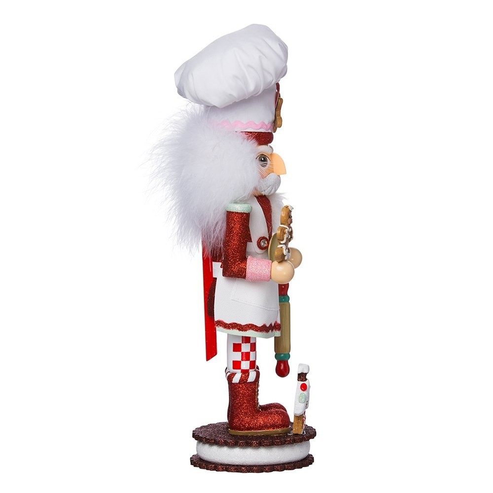 Kurt S. Adler 15-Inch Gingerbread Chef Nutcracker 15in
