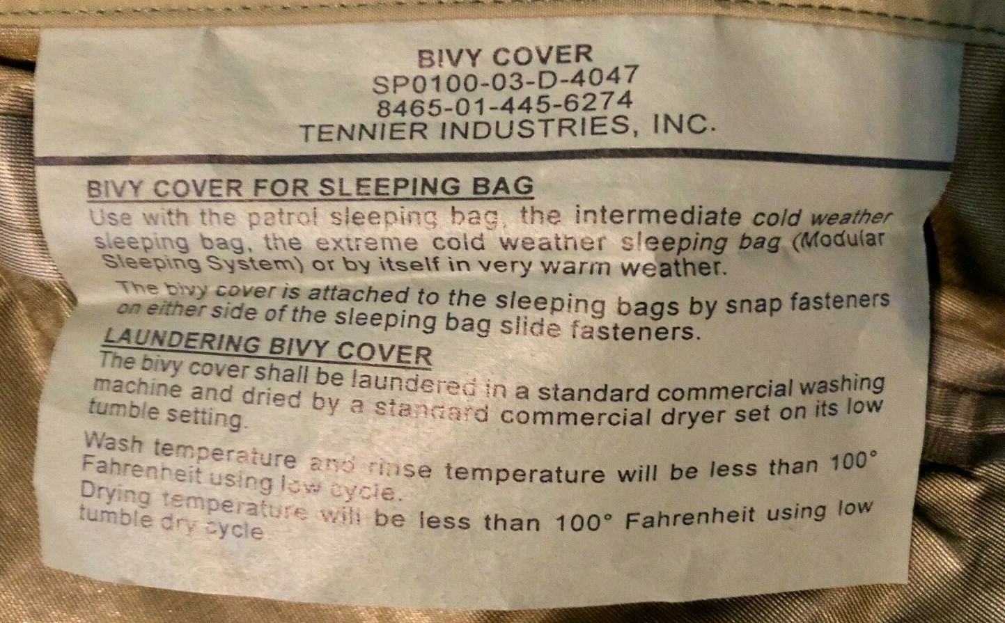 USGI MSS Modular Sleep System 4 Piece Woodland Camo