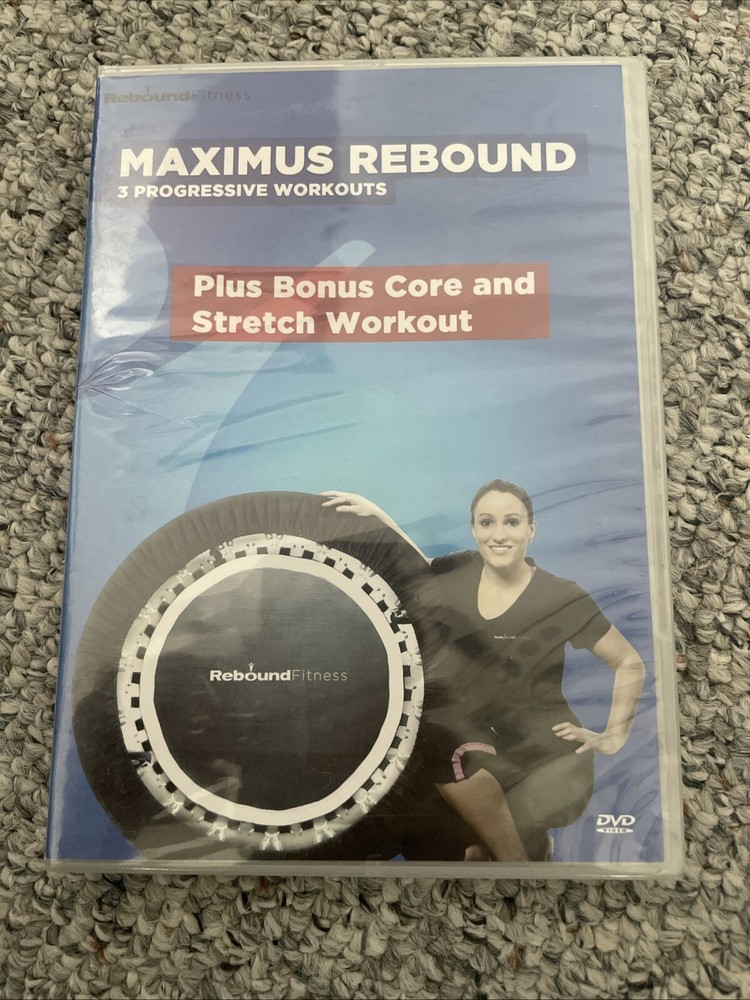 Maximus Rebound 3 Progressive Workouts DVD Bonus Core & Stretch Workout SEALED