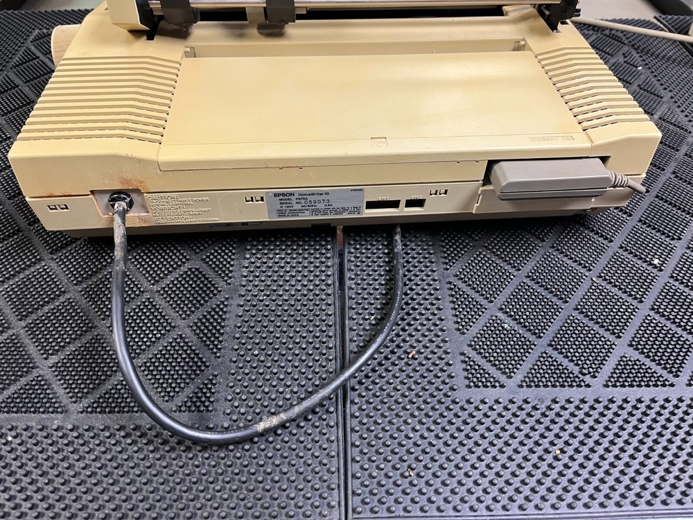 Commodore 128 (C128) Computer with Power Supply, Printer, Disk Drive, & Monitor