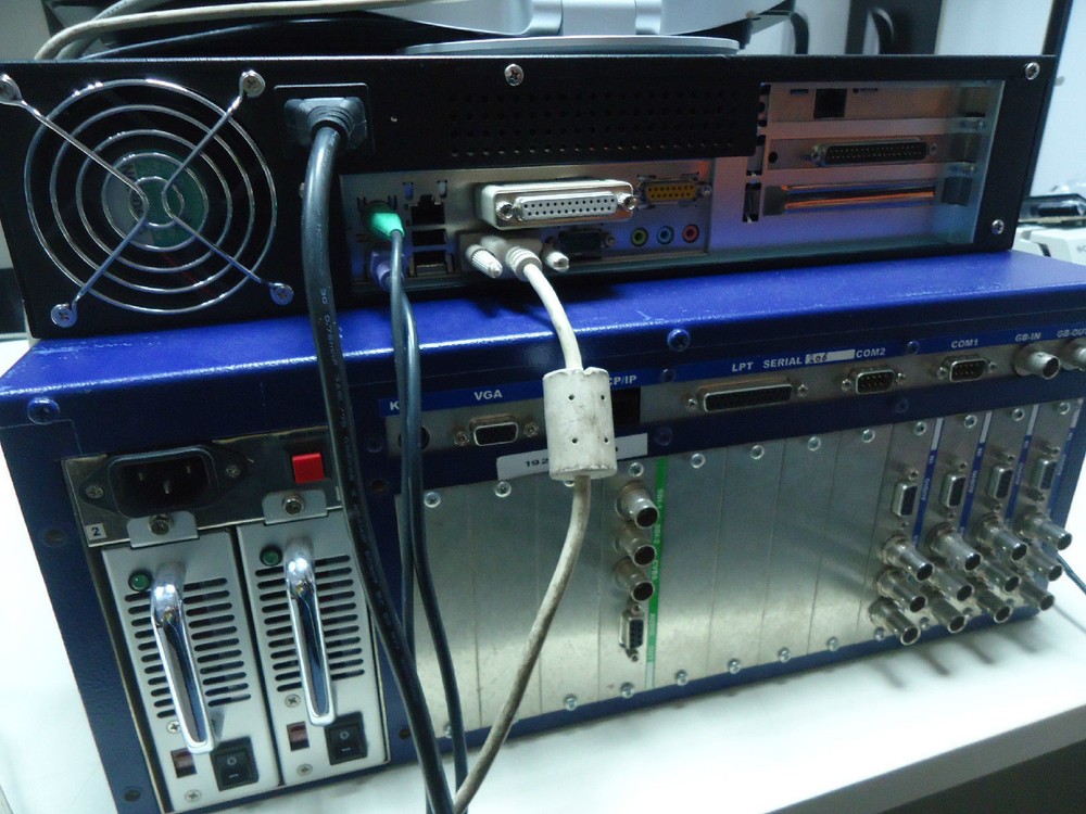 PUBLITRONIC DELTA BROADCAST SERVER, 4 CHANNELS SDI = E X C E L L E N T =