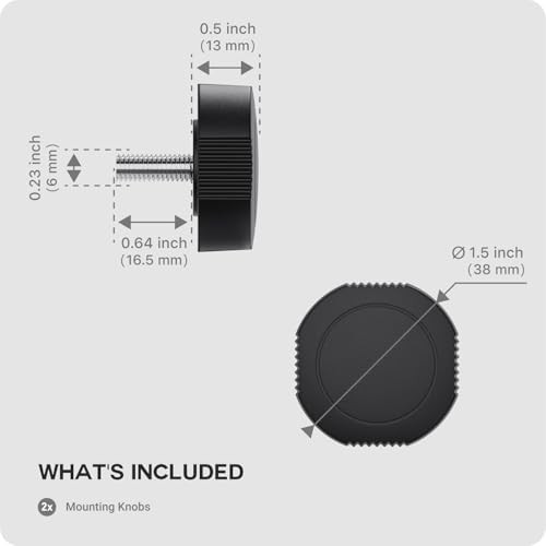 Mounting Knobs Compatible with Lowrance HOOK2 Reveal 7 9 | Eagle Eye