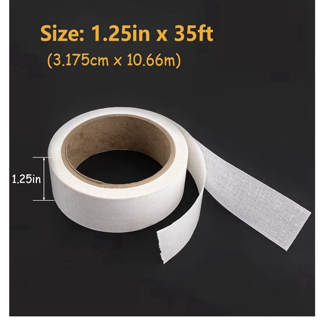 Lineco Archival Document Repair Tape Repairing Paper 1in x 35ft NIB