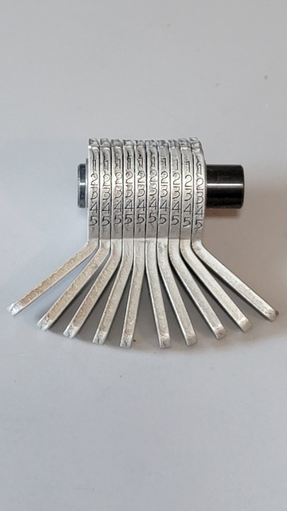 CAM-SET  For #15 Curtis Code Cutter  FORD-3