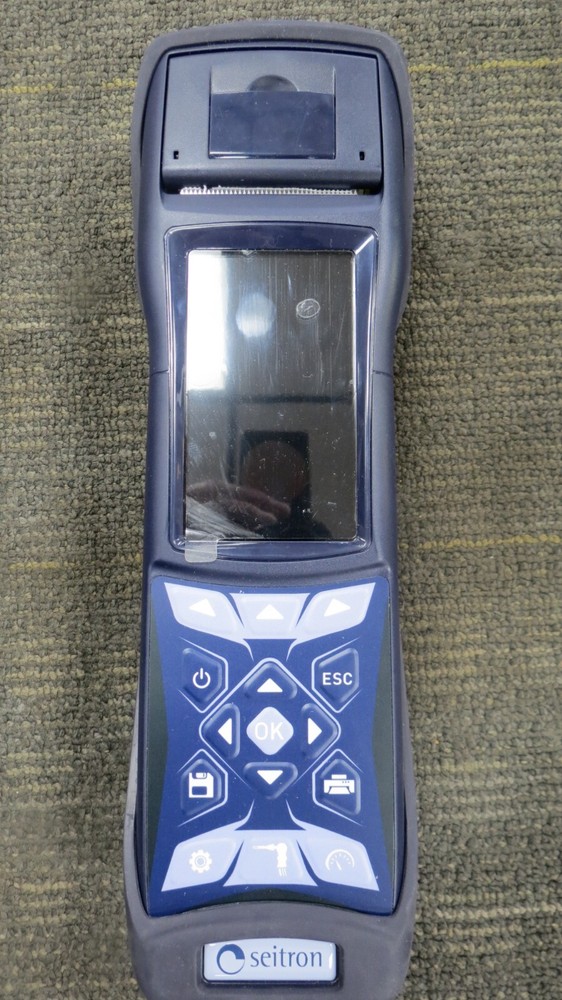 SEITRON S1500-P ANALYZER KIT W/ ATTACHMENT HOSES-QUICK GUIDE IN HARD CASE !!!