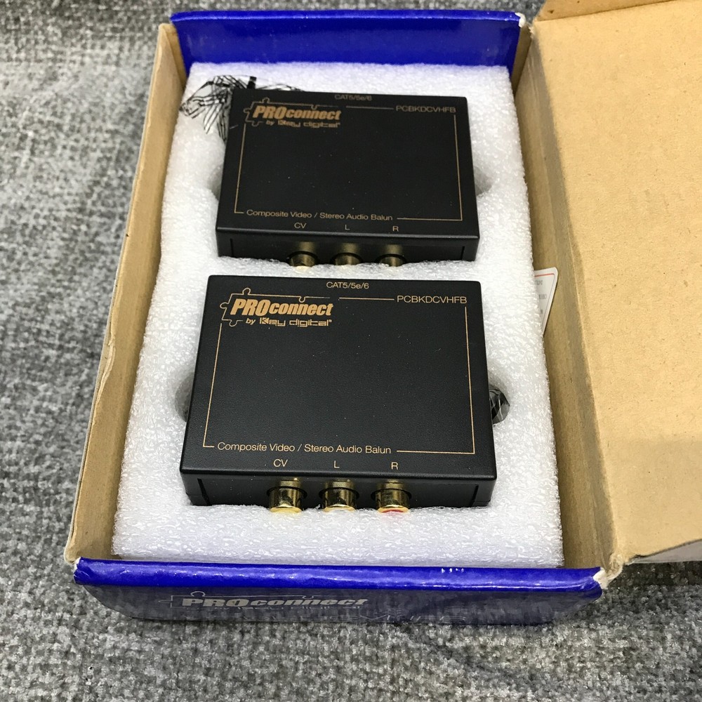Pro Connect by Key Digital PCBKDCVHFB CAT5/5e/6 Component / Digital Audio Balun