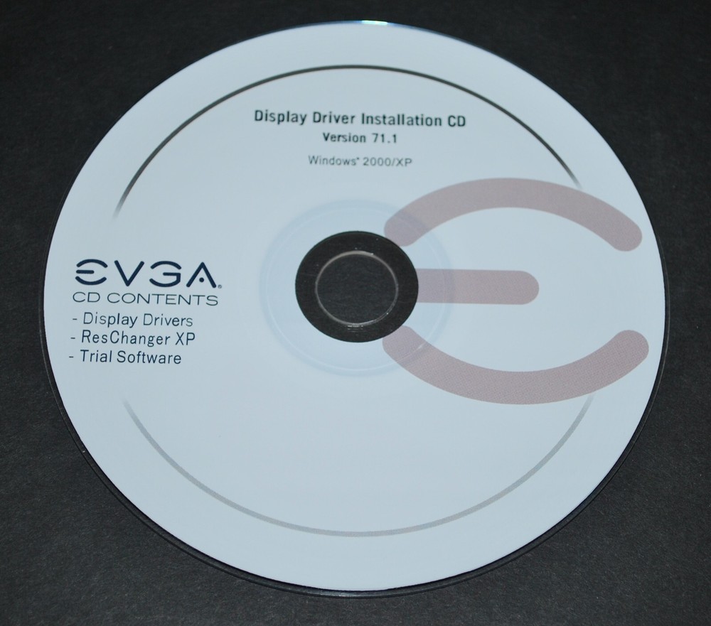 EVGA NVIDIA DISPLAY DRIVER INSTALLATION CD VERSION 71.1