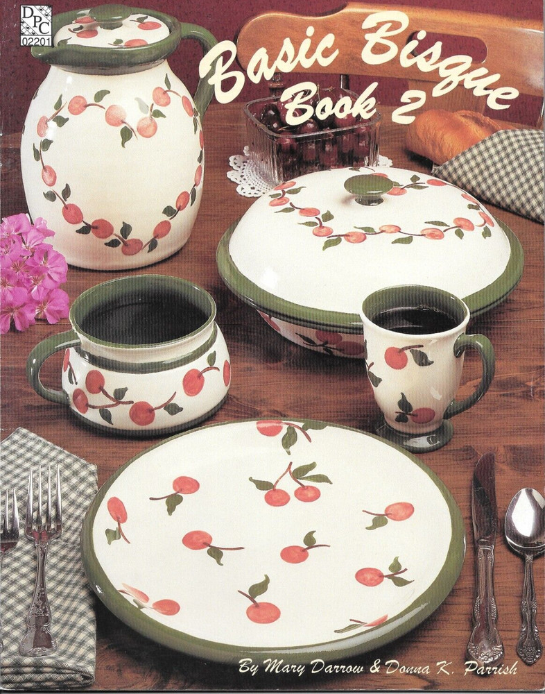Basic Bisque & Basic Bisque 2 by Darrow & Parish, 2 Books Decorative Painting