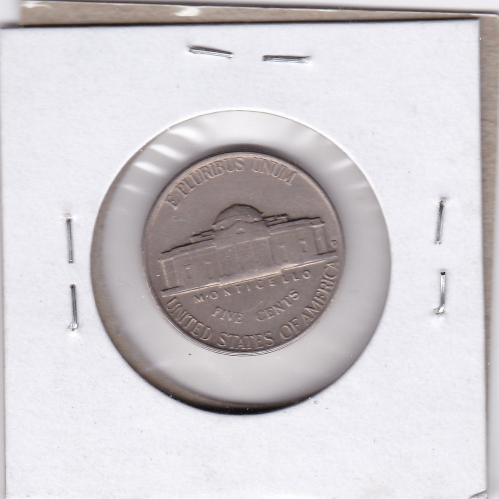 1954-D Jefferson Nickel L18