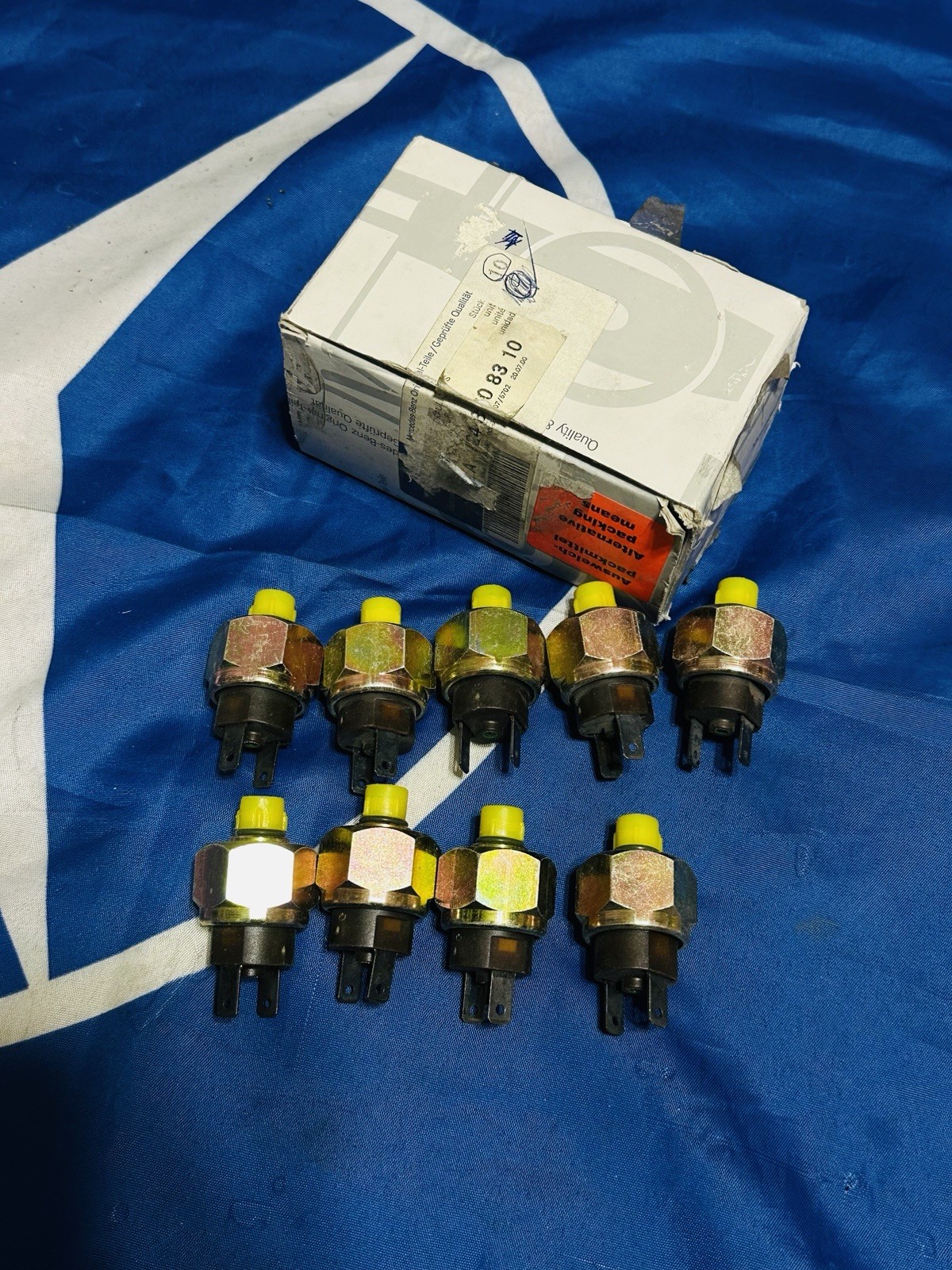 MERCEDES-BENZ W126 W201 W107 W124 A/C PRESSURE SWITCH GENUINE 1248208310