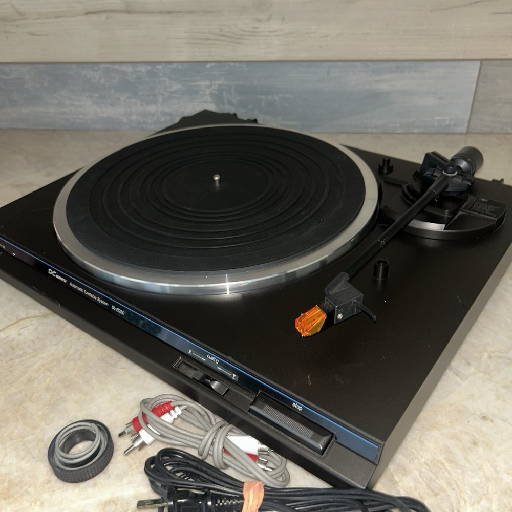 Vintage TECHNICS SL-B280U Automatic Turntable System Working Missing Parts
