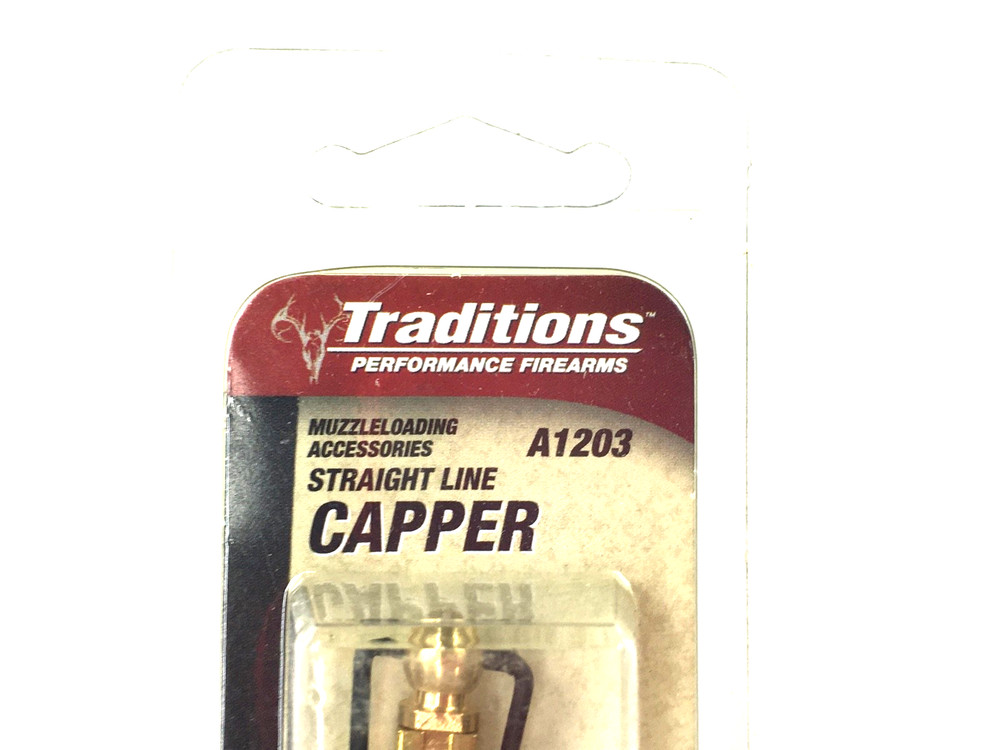 NOS Traditions Muzzle loder Strait line capper #10 #11 caps A1203 424996