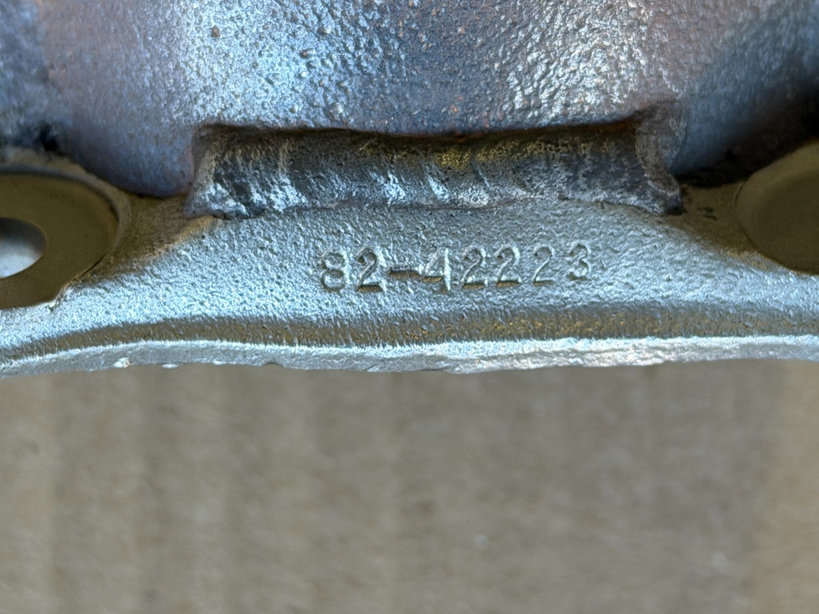 Original US Army Air Corps North American B-25 Mitchell Exhaust Stack