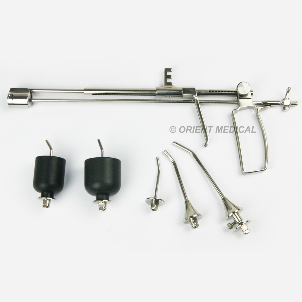Multifunctional Uterine Manipulator Injector c/w Cups and Cannula instruments