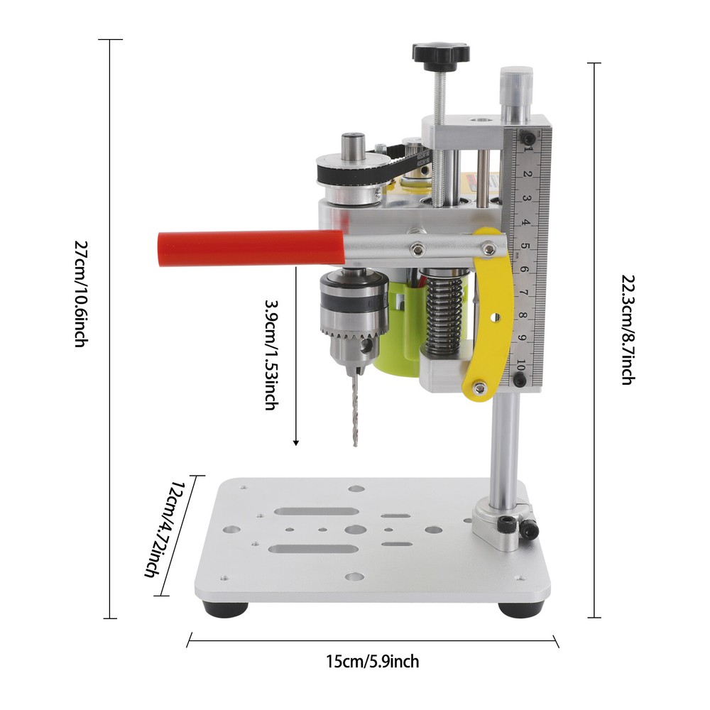 Mini Bench Drill Press Precision CNC Table Milling Machine Portable Driller NEW