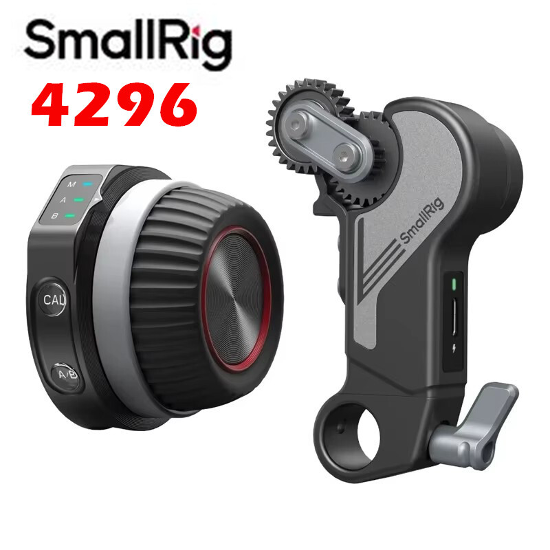 SmallRig Wireless Follow Focus System Kit Lite Handwheel Motor Controller Lens