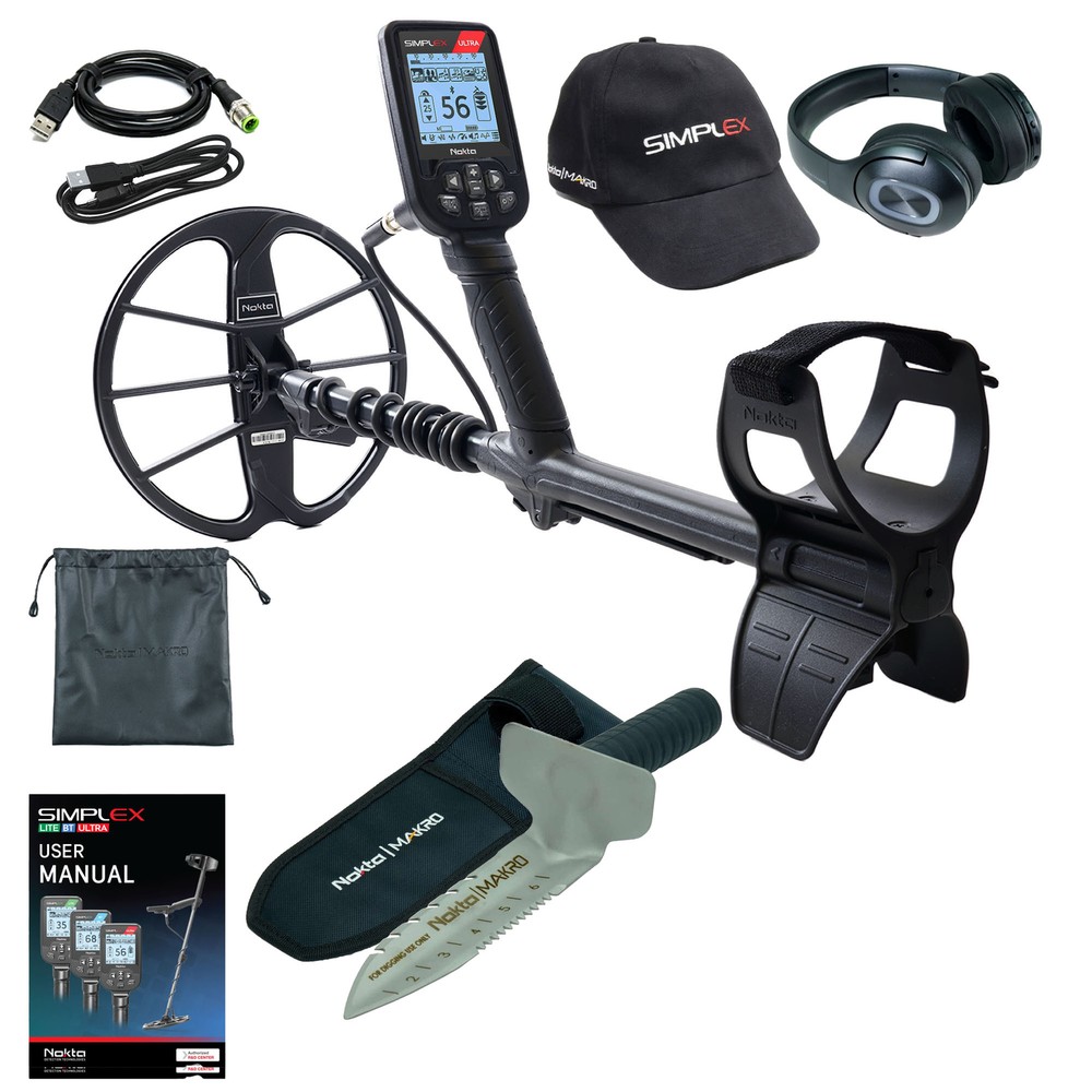 Nokta Simplex Ultra WHP Waterproof w/ Digger
