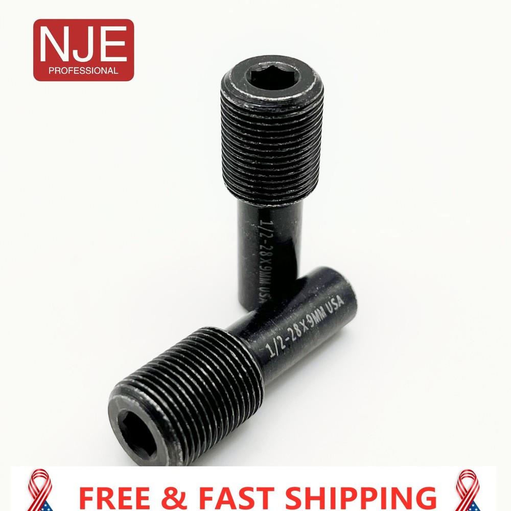 2 PackThread Die Starter Hex socket 1/2-28 for  .22 - .223 Thread alignment tool