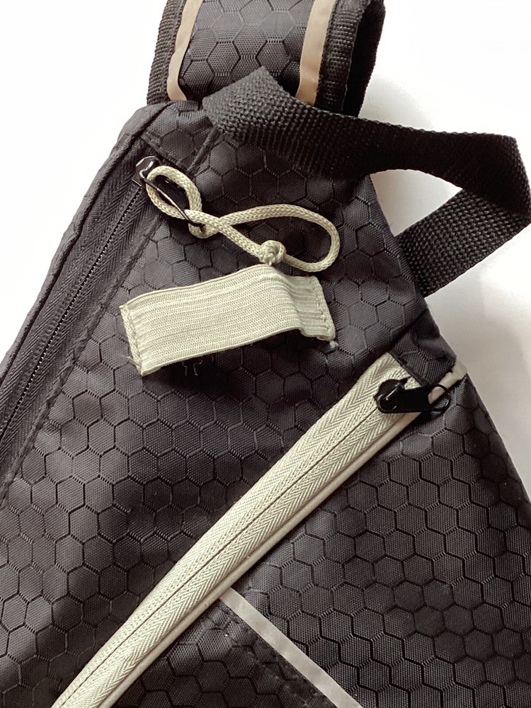 Franklin Sling Bag Baseball Multi-Purpose Backpack Black/Grey