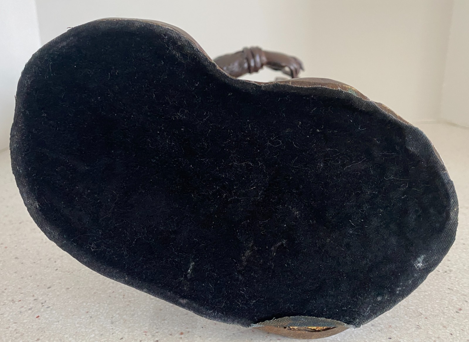 Vtg 17" Bronze Anthropomorphic Rabbit Sculpture Playing Cello Maitland Smith MCM