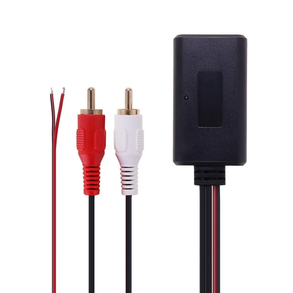 5-12V Car Bluetooth 5.0 Module 2RCA AUX Cable Adapter Audio Radio Stereo