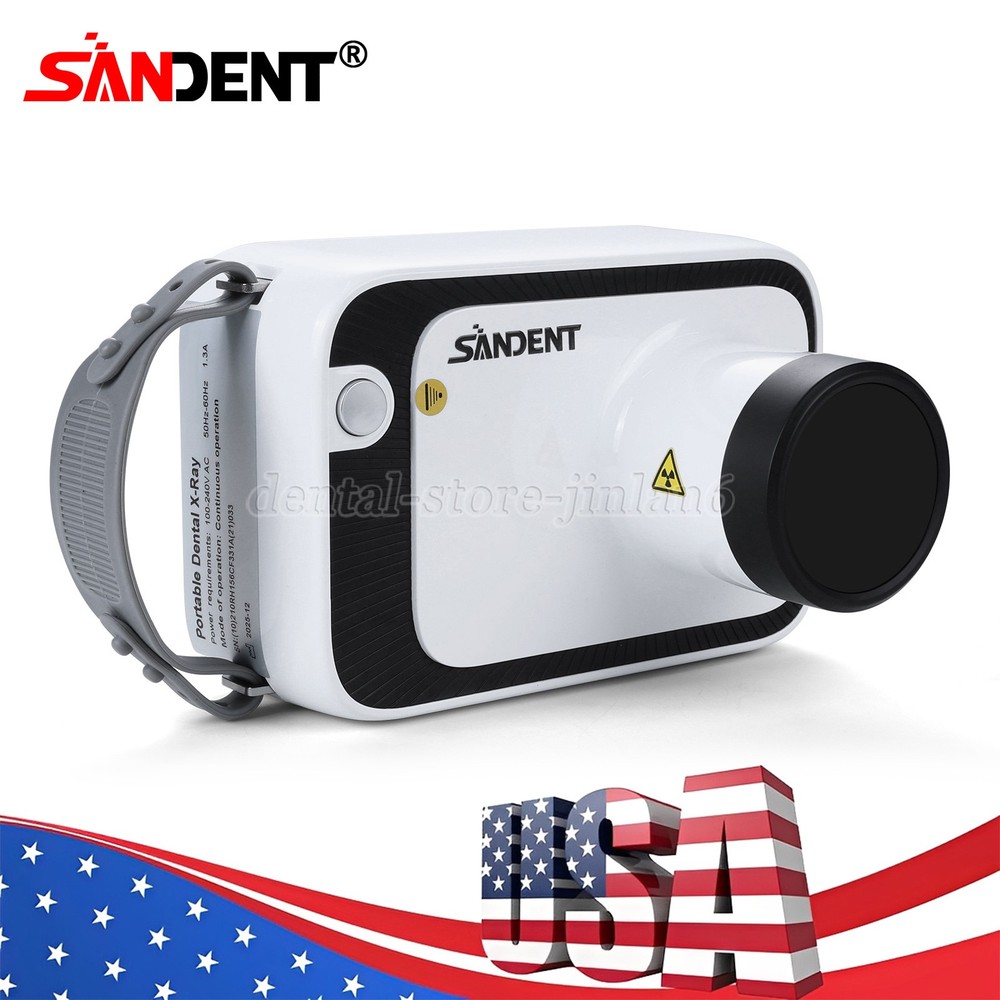 Dental Portable Handheld X-ray Machine with Scatter Shield Protective Ring Kit