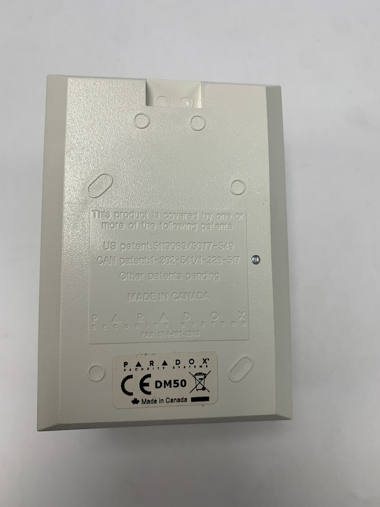 Paradox Security Alarm System-DM50 Dual Element Motion Detector Module